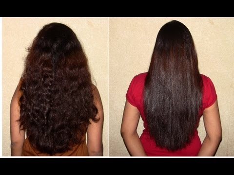 My Daily Hair Straightening Routine : How to get perfect pin point straight hair