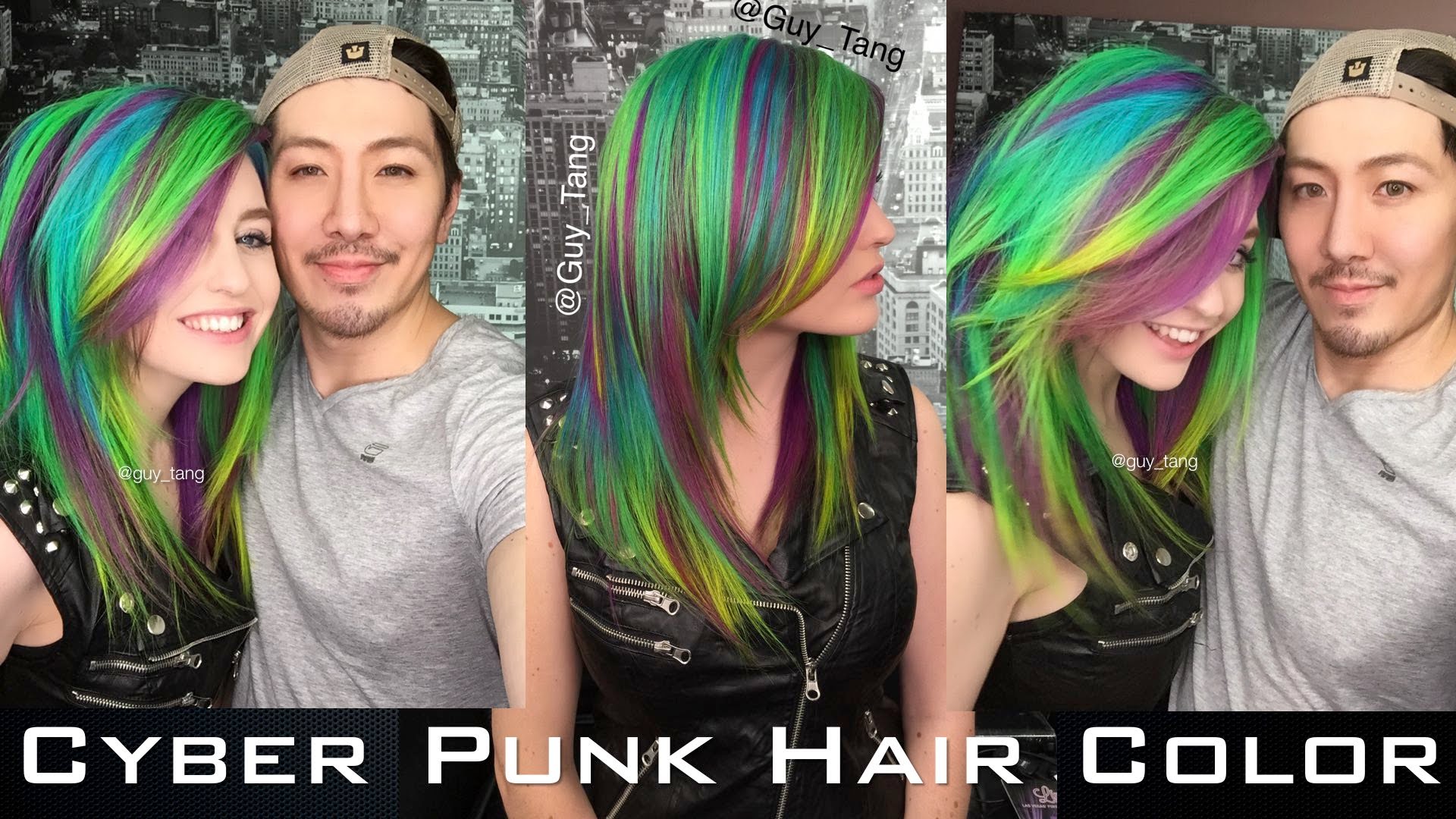 Cyber Punk Hair Color