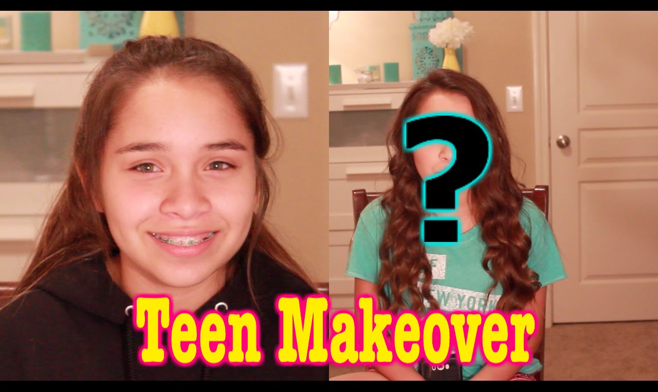 Makeover on 13 Year Old Teenager – makeup for young teen