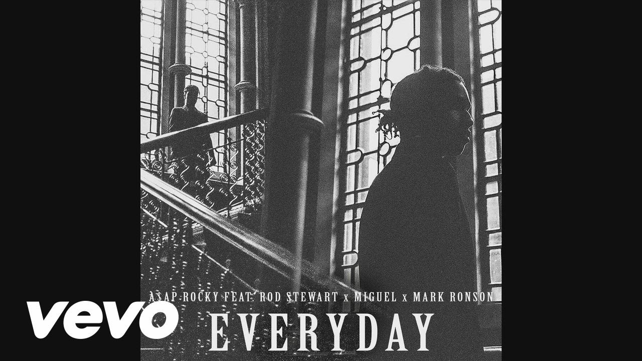 A$AP Rocky – Everyday (Audio) ft. Rod Stewart, Miguel, Mark Ronson