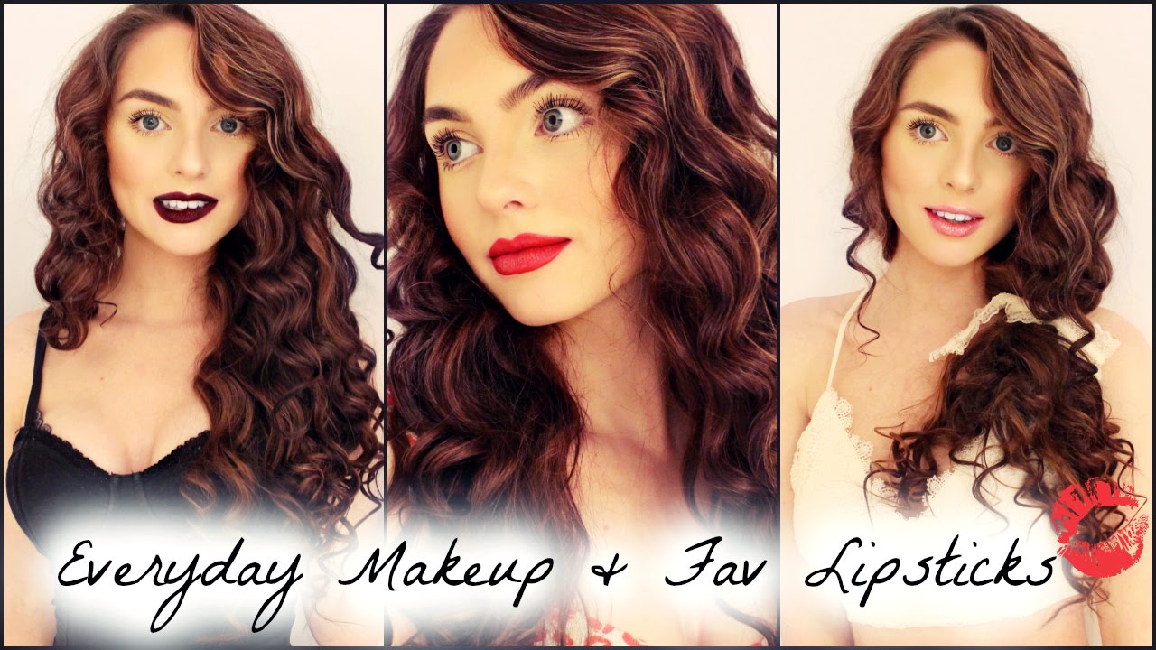 My Everyday Makeup Routine & Fav MAC Lipsticks!
