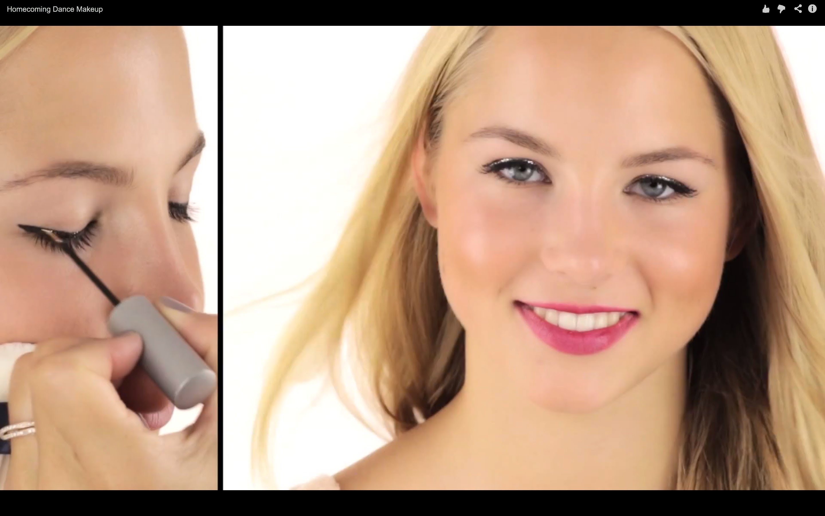 HIGH SCHOOL TEENAGER – FAST AND EASY MAKEUP TUTORIAL