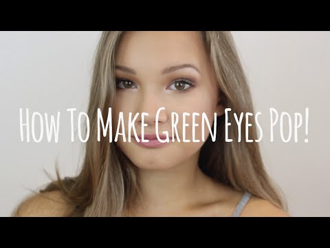 HOW TO MAKE GREEN EYES POP // Fall Makeup Tutorial