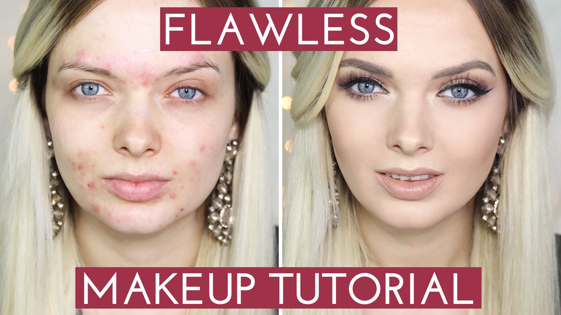 ACNE COVERAGE// Flawless Foundation Makeup Tutorial //  MyPaleSkin