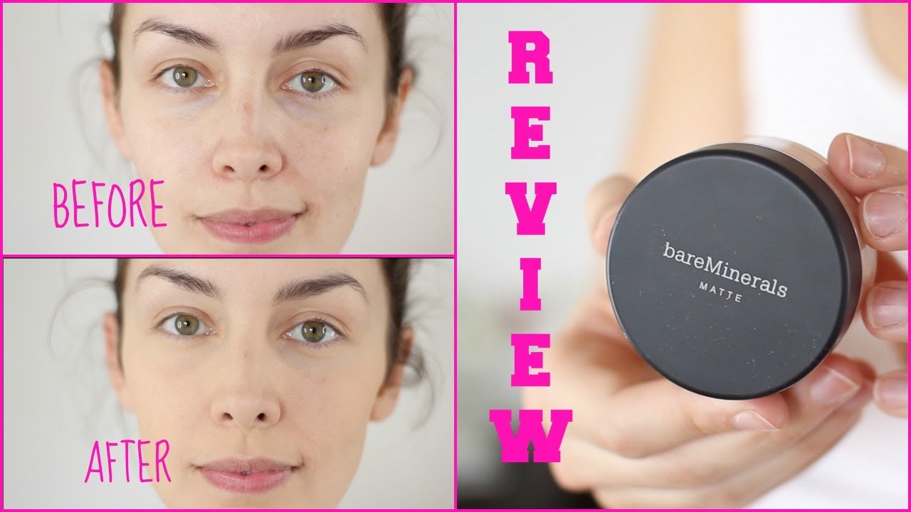 Mineral Makeup Review: Pros, Cons, Demo using BareMinerals | AmandaMuse