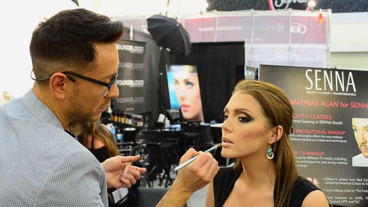 HOW TO DO MAKEUP FOR PHOTOGRAPHS / SENNA COSMETICS PRO MAKEUP SEMINAR VIDEO- mathias4makeup
