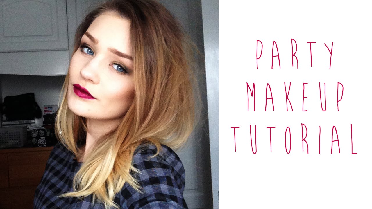 FESTIVE PARTY MAKEUP TUTORIAL | tinytwisst