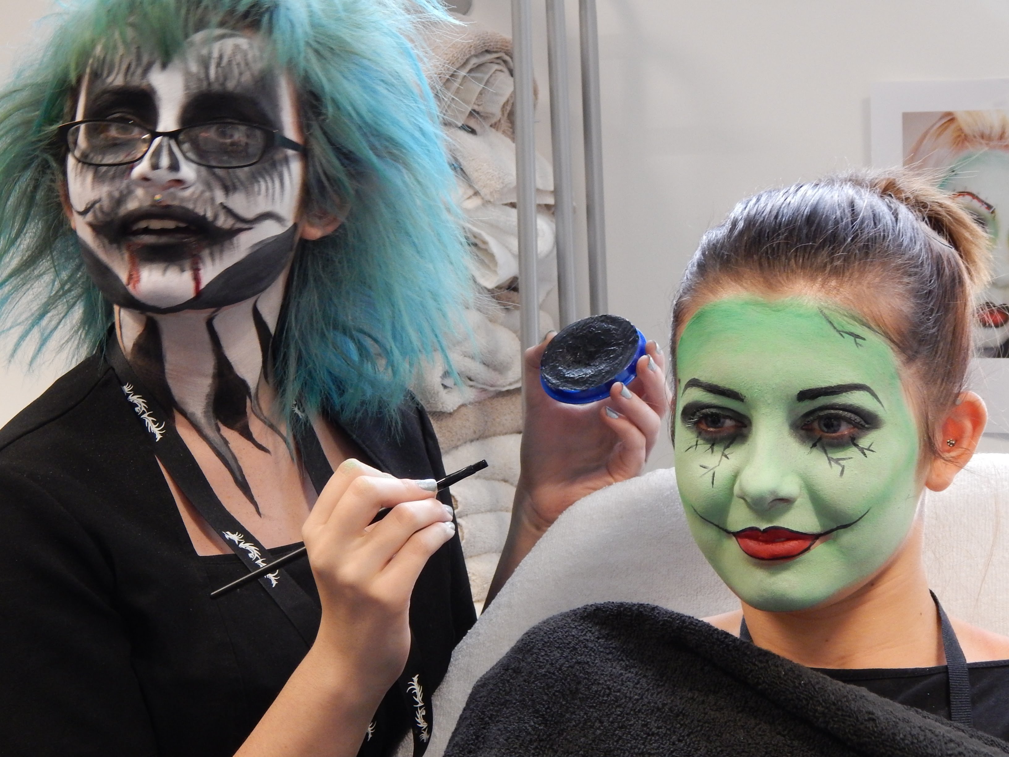 Halloween Media Make-Up by Derby College Students