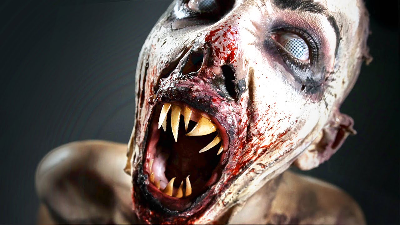 Until Dawn Wendigo Halloween Makeup Tutorial By Ellimacs