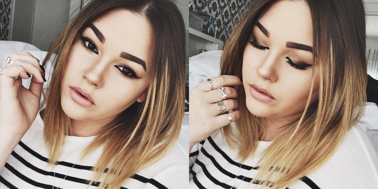 Cat Eye Makeup Tutorial Using Miya Mia Palette ♡