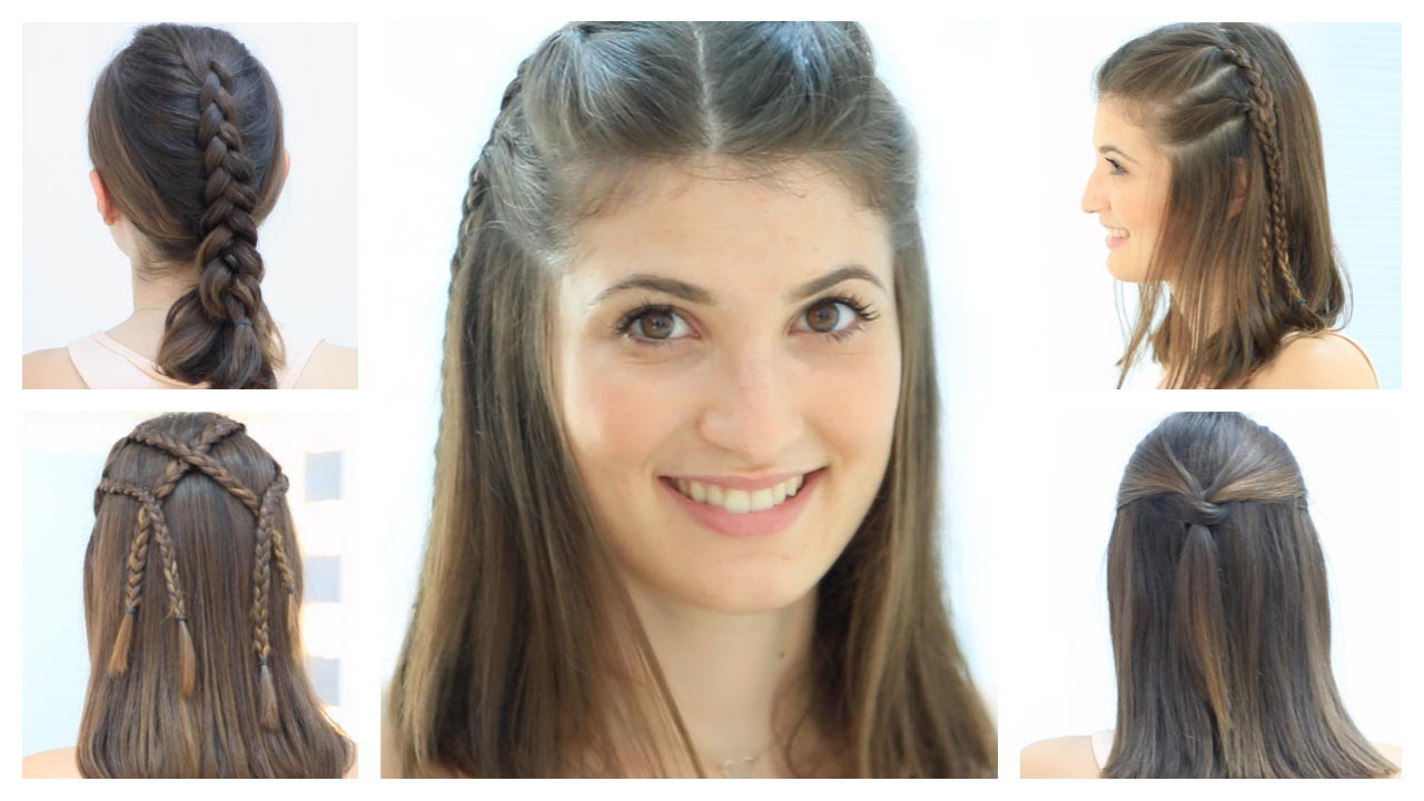 5 Hairstyles for short hair