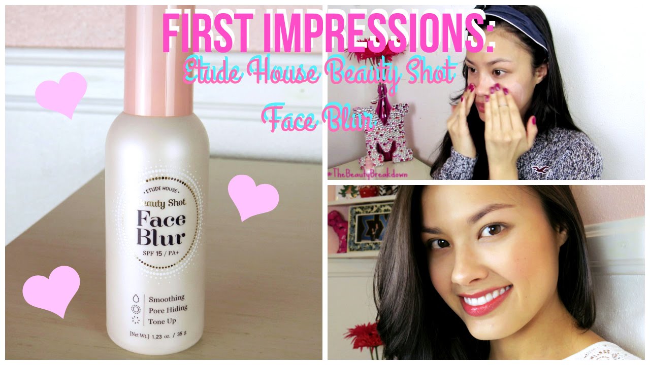 First Impressions ♥ Etude House Beauty Shot Face Blur Makeup Primer Review