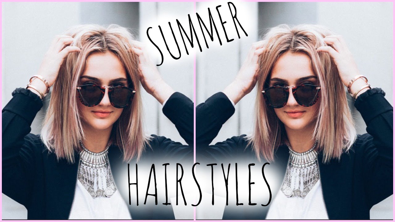 How I Style My Short Hair! // Quick Hairstyles for Summer