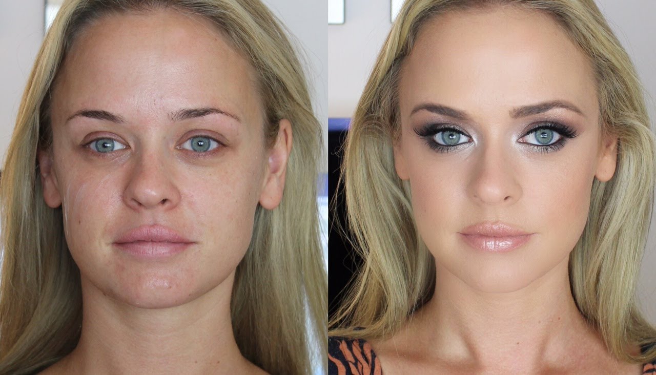 Smokey Eye Makeup Tutorial: Brown & Blue Eyes.