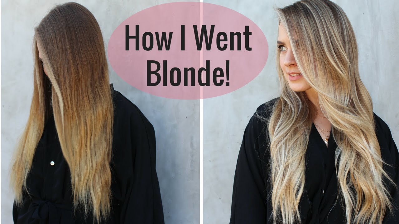 My New Hair Color!! | How I went Blonder