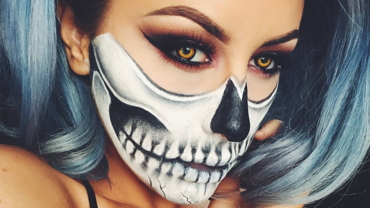 Halloween Skull Makeup – Chrisspy