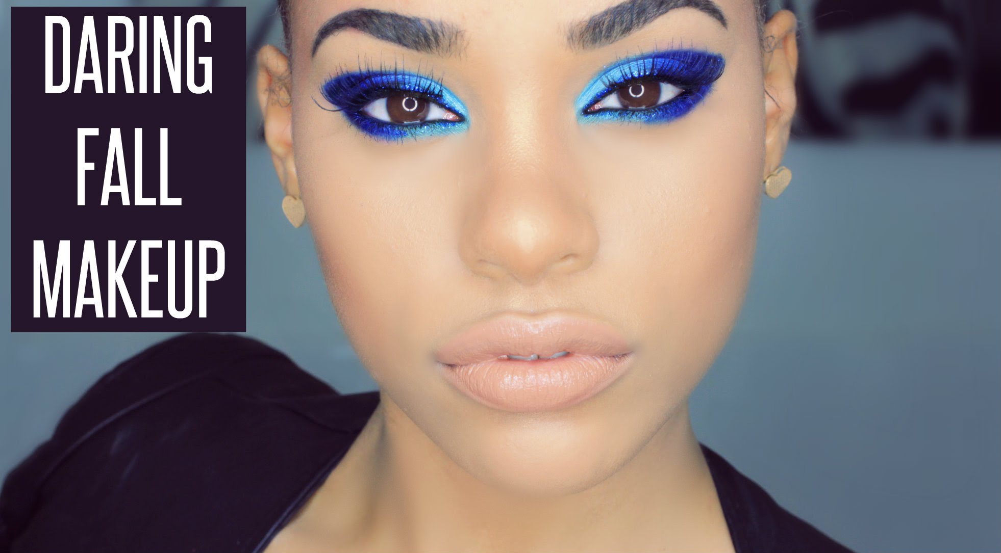 FALL MAKEUP – Deep Blue Eyes