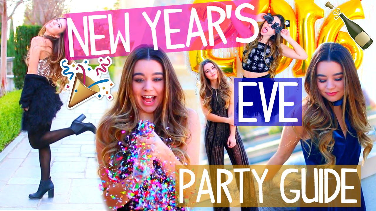New Year’s Eve Makeup, Outfit Ideas & Easy DIY Photo Booth!