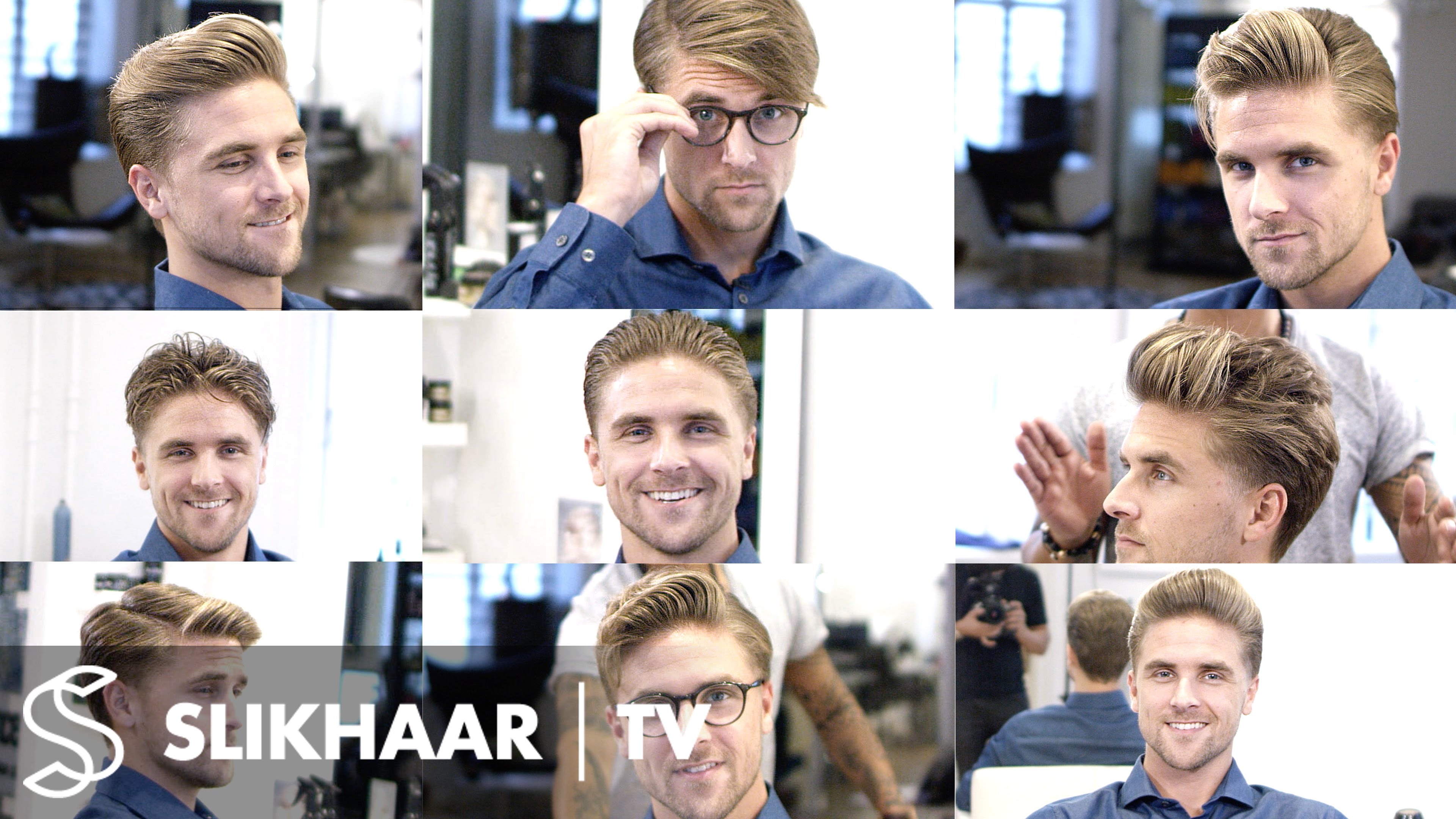 9 different hairstyles in 1 haircut ★ Men’s hairstyling inspiration