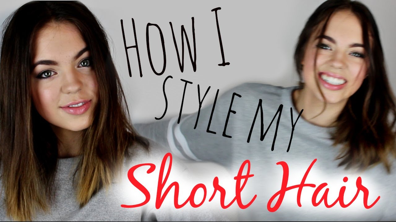 How to Style Short Hair! (3 Easy Hairstyles)