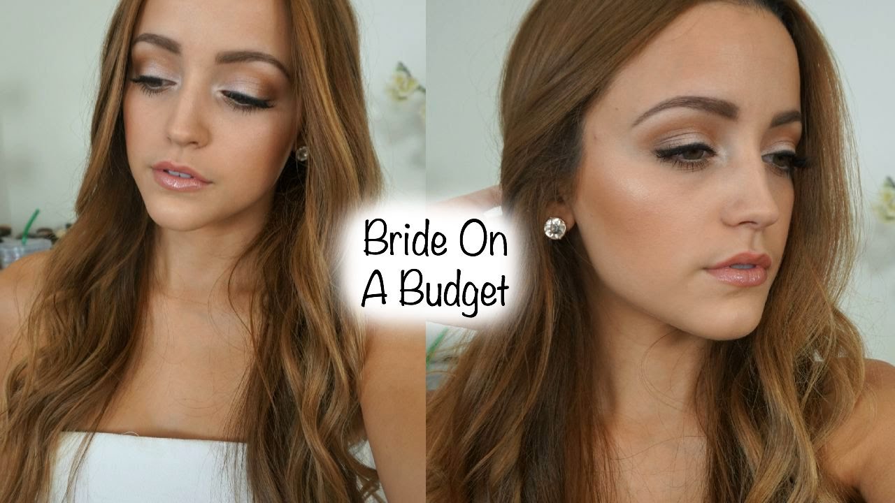 Drugstore Bridal Makeup Tutorial Using Affordable Brushes | Talk Through/ In-Depth