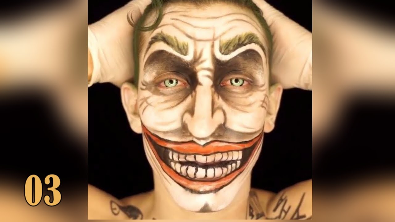 50 Creative Halloween Makeup Ideas For Men #1