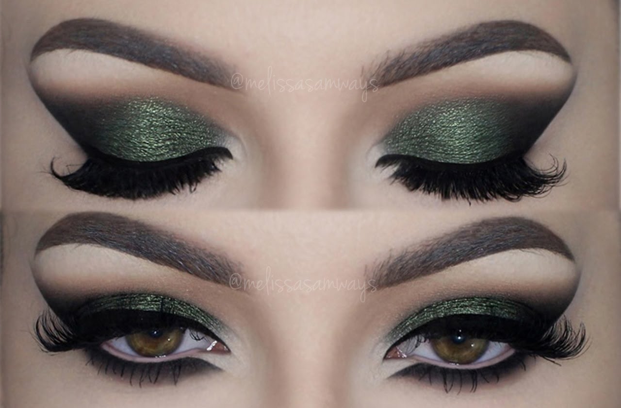 ♡  Olive Green Cat Smokey Eyes ♡ Make Up Tutorial | Melissa Samways