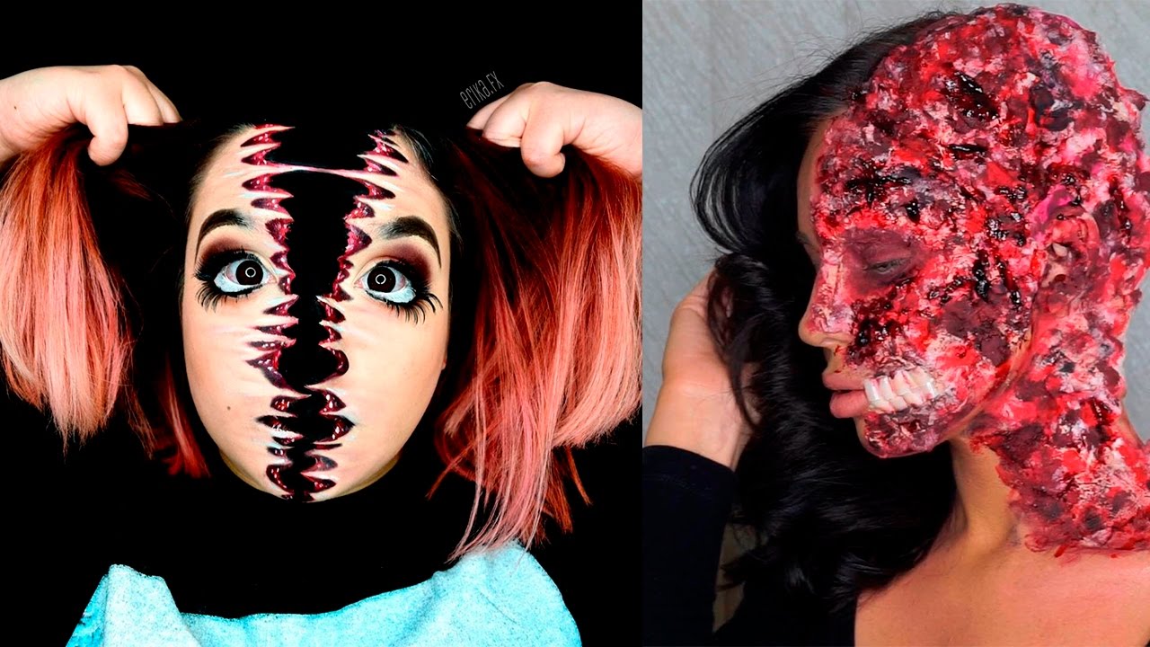 Top 25 DIY Halloween Makeup Tutorials Compilation 2016