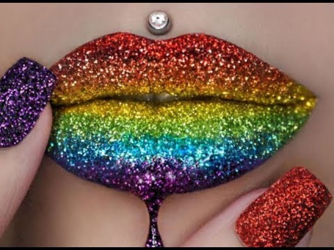 Top 10 Lipstick Tutorial & Lip Art Compilation! Best Makeup Ideas