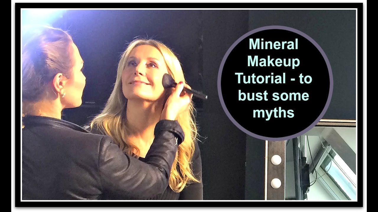 Mineral Make Up Myths And Tutorial – Nadine Baggott & SJ Froom