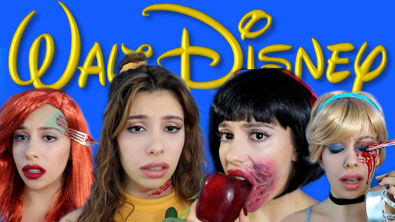 Dead Disney Princess Halloween Makeup!