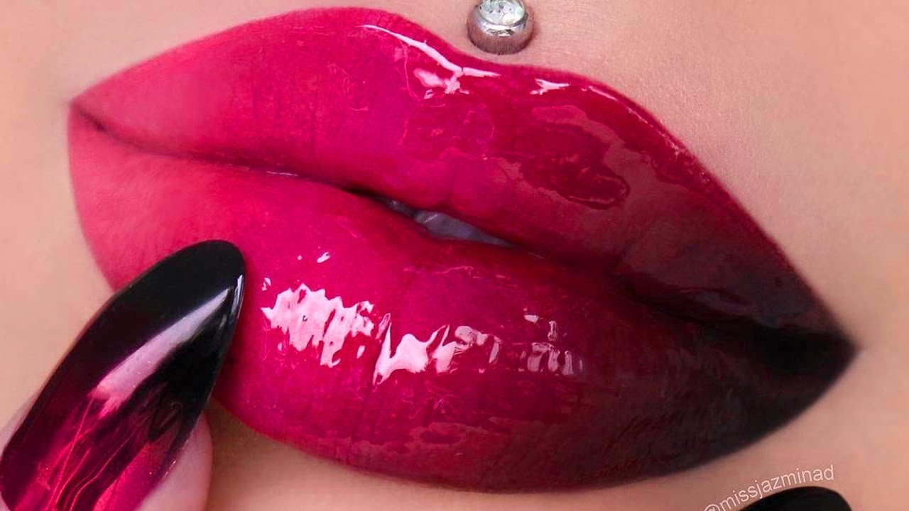 Lipstick Color Tutorial & Lip Art Compilation 2017 ??Best Makeup Ideas